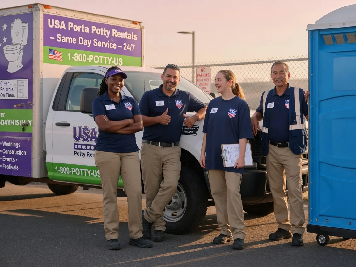 Porta Potty Rental company in Reardan, WA
